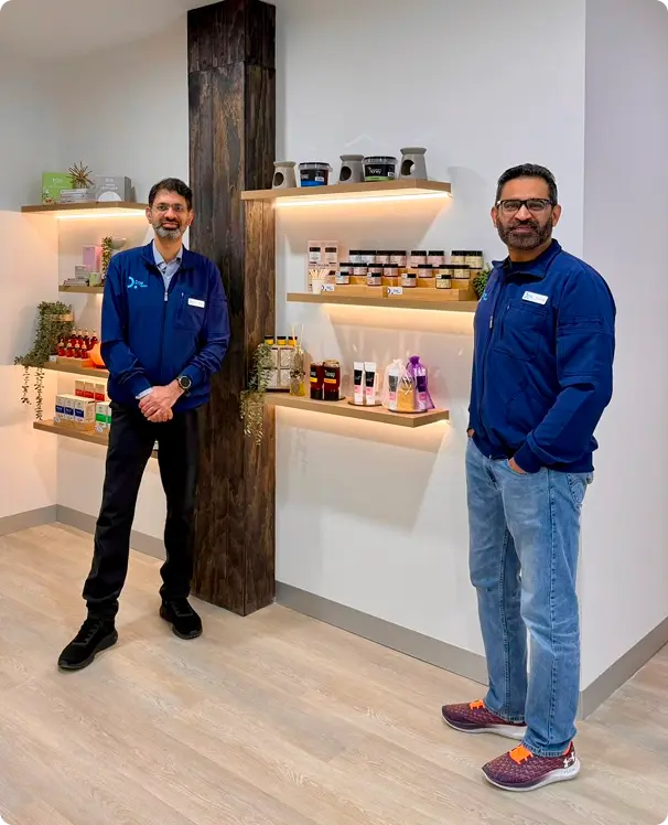 Dr. Zeeshan Siddiqui and Dr. Aftab Samdani, founders of Cryo SubZero